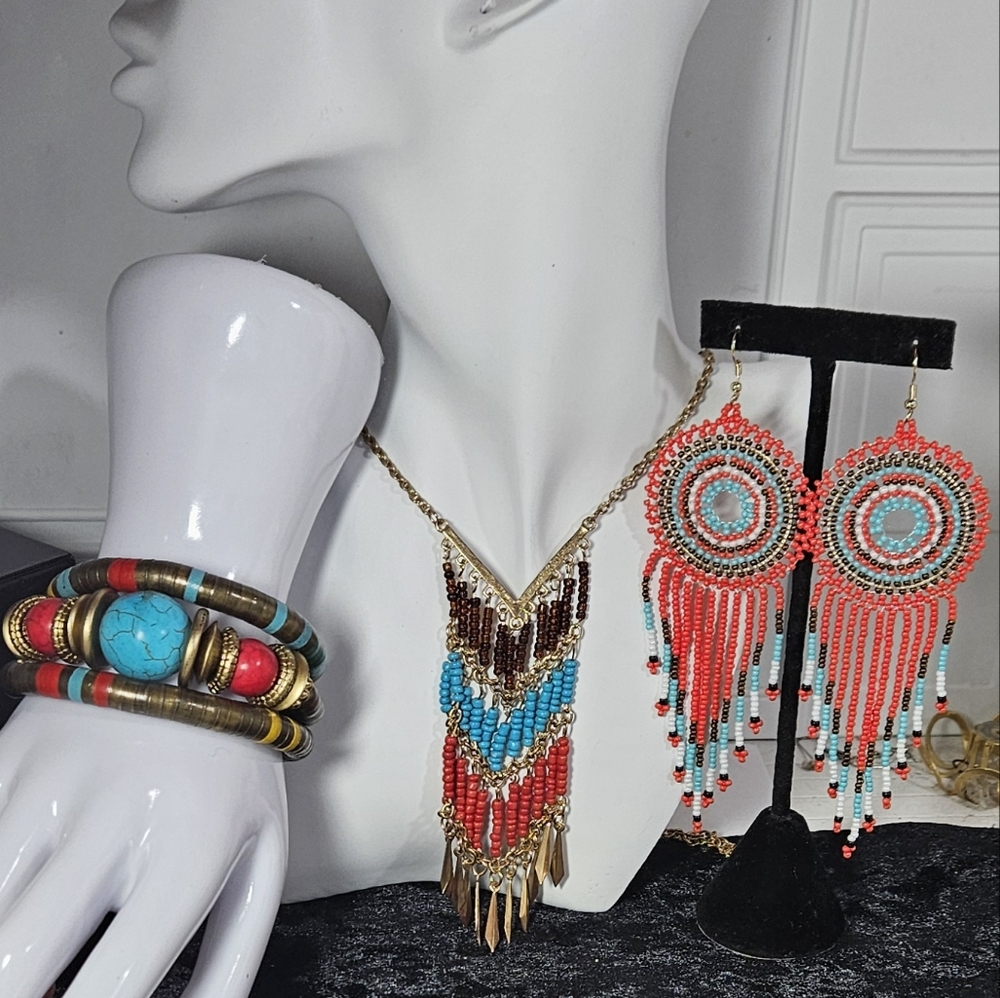 Native Tribal Jewelry Lot